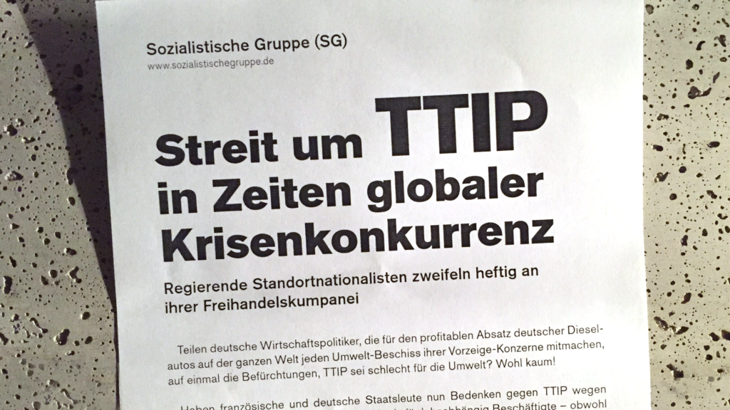 TTIP-Diskussion